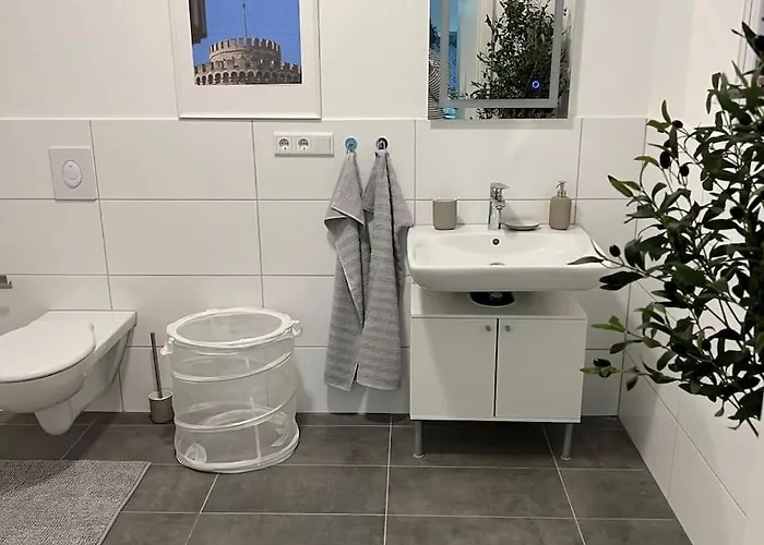 Luxurioeses Apartment,neubau, 4 Personen, Parkplatz, Griechischer Stil Apartament